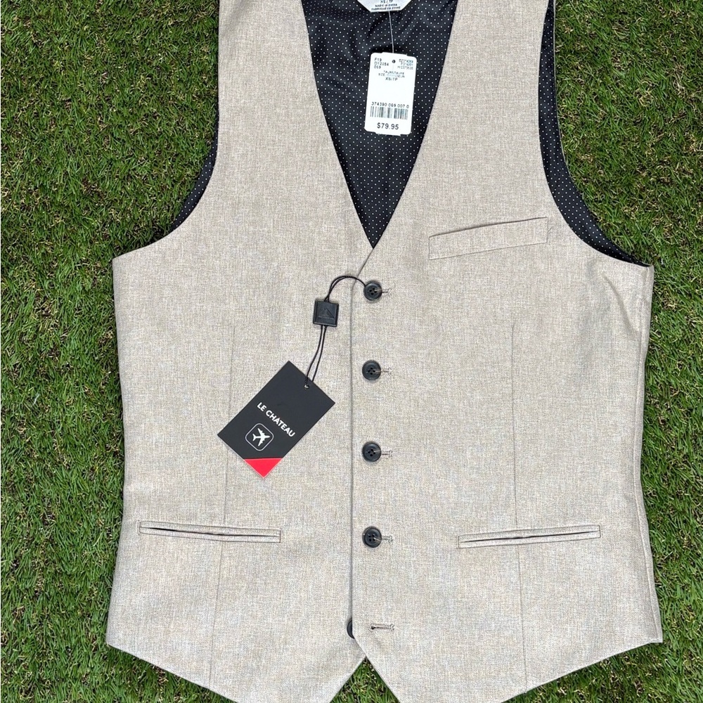 Le Chateau Suit Vest XS